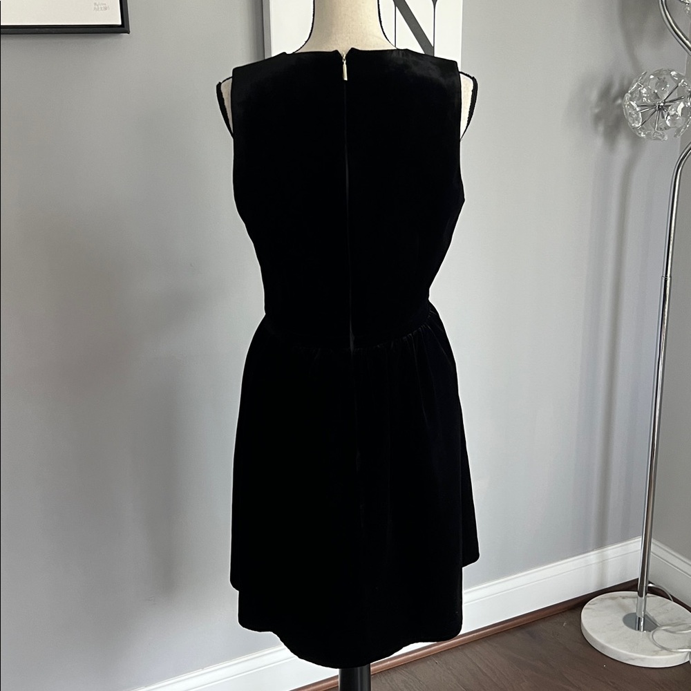 Kate Spade New York Sequin Bow Velvet Dress - Picture 5 of 10